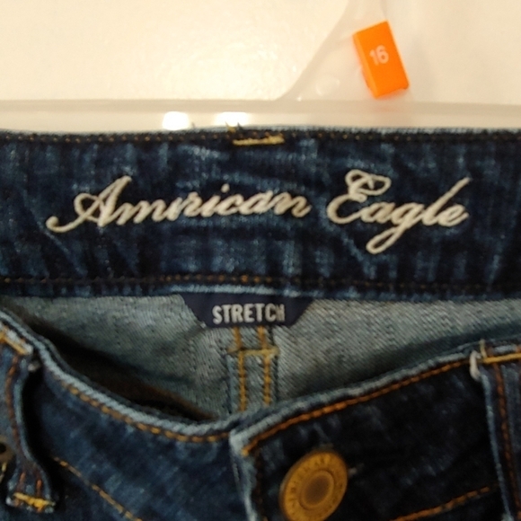 AMERICAN Eagle Straight Jeans Size6/Regular - Picture 4 of 6